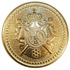 Bright Gold Slight Dome Crest