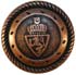 Antique Copper with Lion Crown Crest