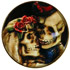 1 1/4" Dia De Los Muertos (picture button)