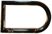 2" Shiny Silver D-Clip