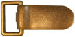 2" Antique Bronze Clasp