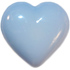 5/8" Light Blue Heart