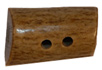 1 1/8" Dark Antler Barrel 2-Hole