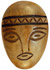 2" Carved Horn Mask