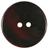 Dark Brown 2-hole Shell Button Size 1"