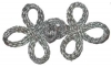 Silver Cording Frog