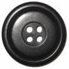 Black 4-hole Corozo 15/16" (24mm) Was $2.60 Now $1.30