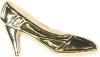 Gold Shoe Button 1 1/2" (38mm)