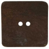 1 13/16" Black Coconut Square 2-Hole Button (46mm)