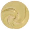 5/8" Opaque Yellow Swirl-cut Ball (16mm)