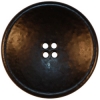 Black Pebbled 4-Hole Concave Button 7/8" (23mm)