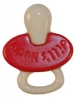 3/4" Hot Pink Pacifier Button (20mm)