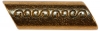 1 3/16" Etched Gold Metal Toggle (30mm)