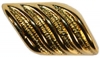 Gold Toggle w/ Ridges