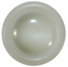 White/Off White Small Dome Button w/Rim Sz 7/8"