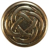 Gold Celtic Circle Button