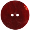 Red Shiny Shell 2-hole 5/8"
