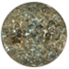 Round Mirror Glass Vintage Button 3/8"