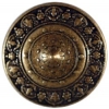 Antique Brass Shield 1"
