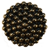 Gold Dots w/ Black Button 3/4" (20mm)