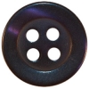 Thick Navy 4-Hole Shirt Buttton