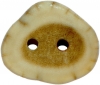 Antler Slice Button 1" (25mm)