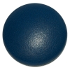 Navy Leather Button