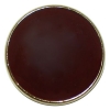 Burqundy Button with Gold Rim
